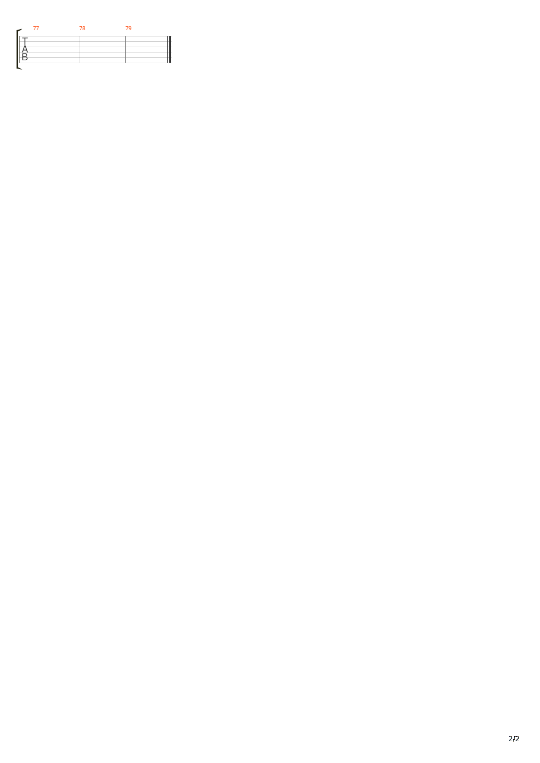 Middleman吉他谱