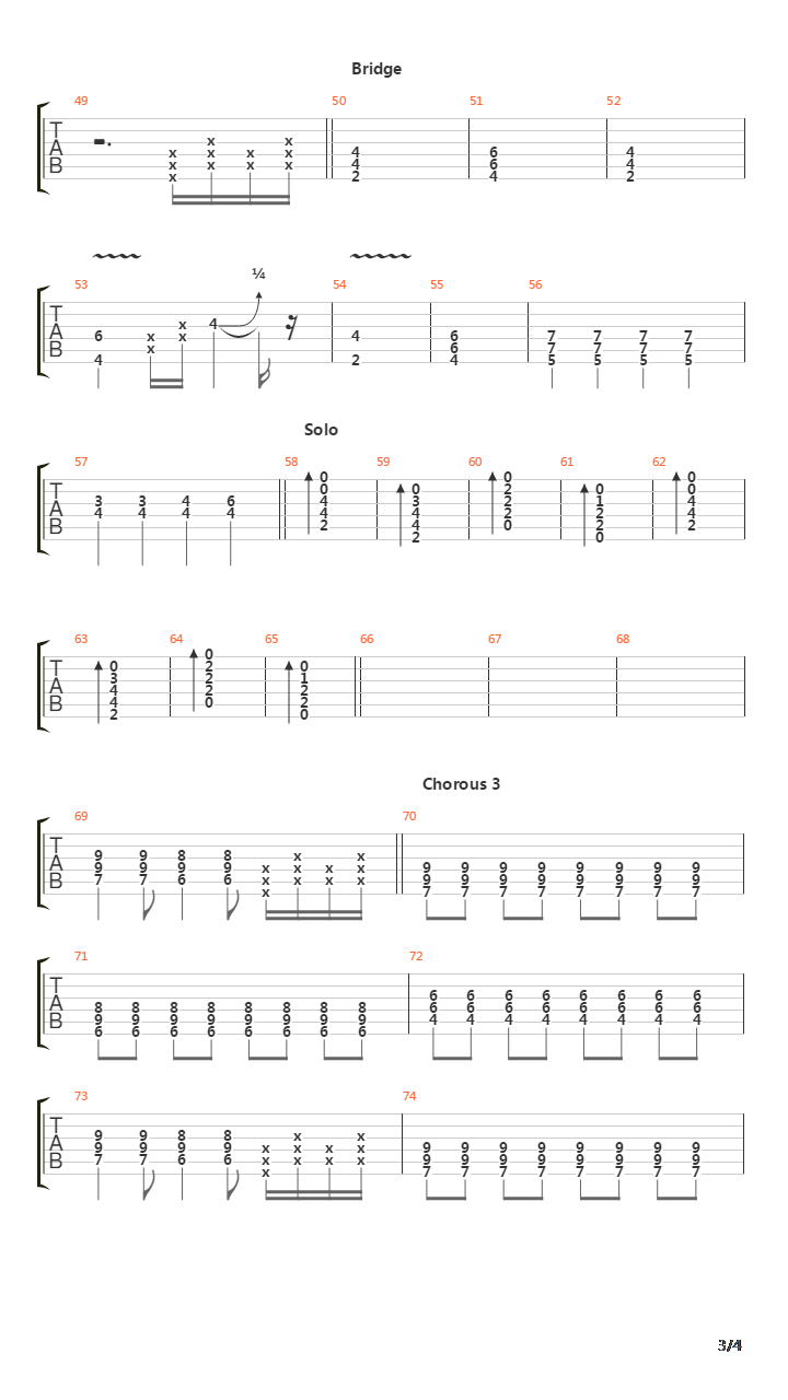 Fallin Apart吉他谱