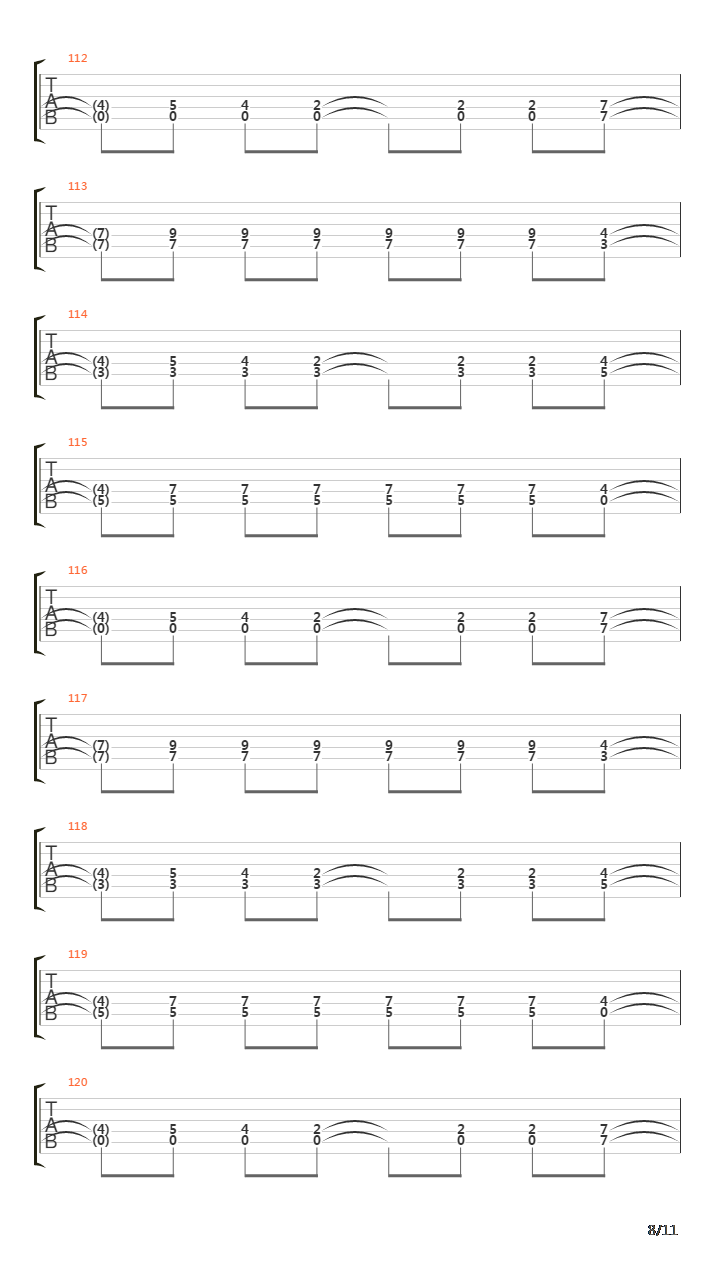 Song Emotion吉他谱