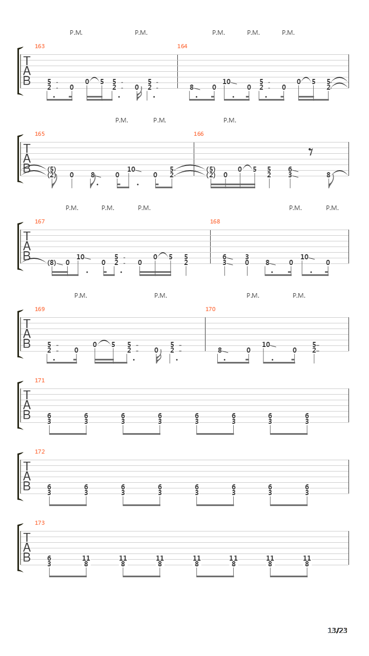 Concealing Fate Part 1 - Acceptance吉他谱