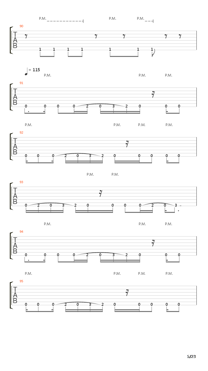 Concealing Fate Part 1 - Acceptance吉他谱