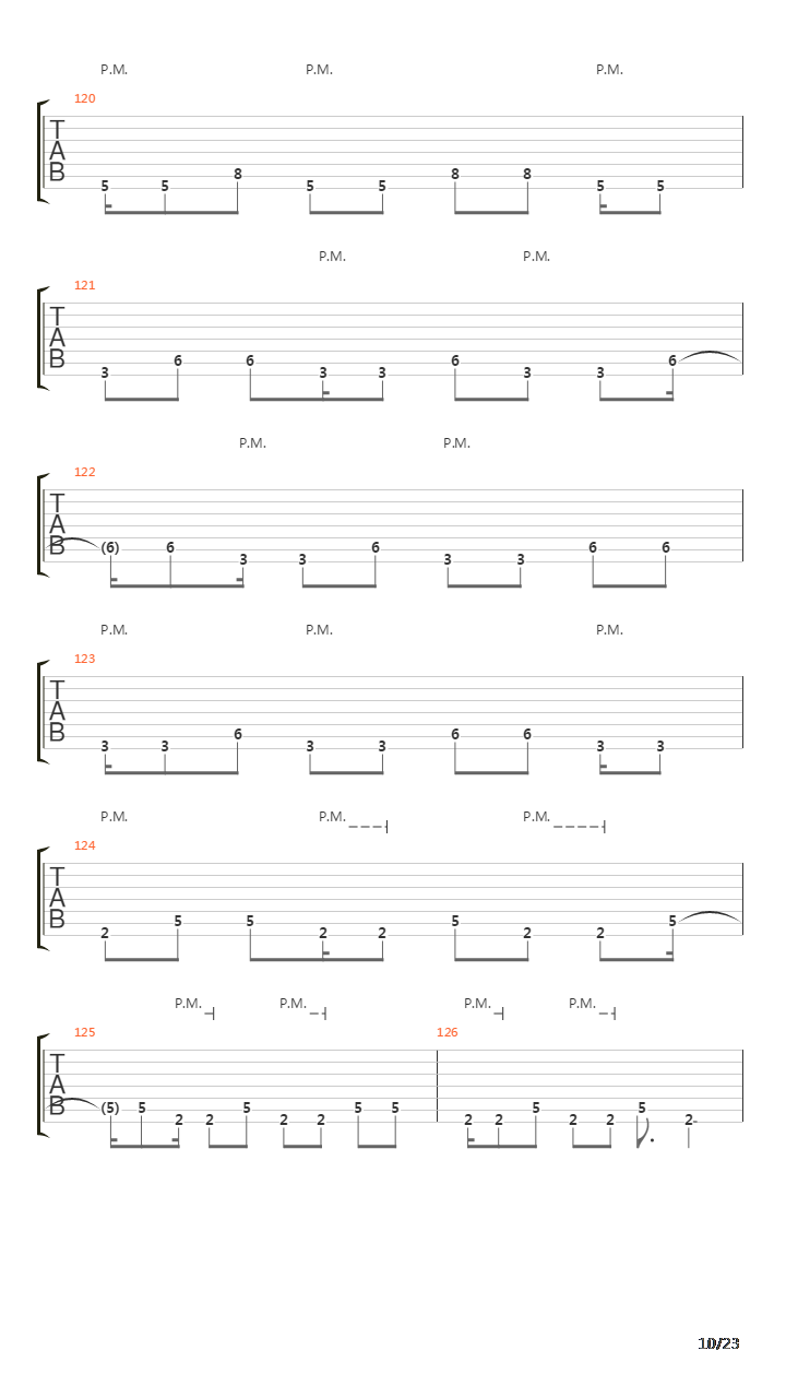 Concealing Fate Part 1 - Acceptance吉他谱