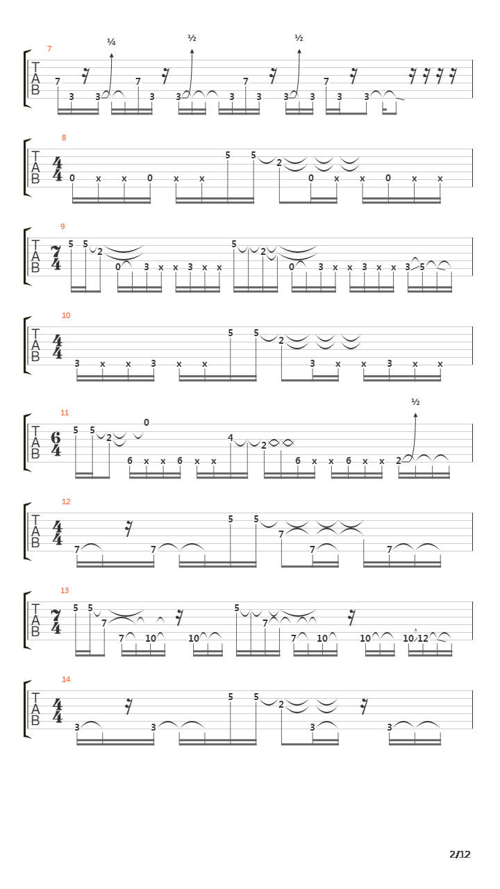 Eden 20吉他谱