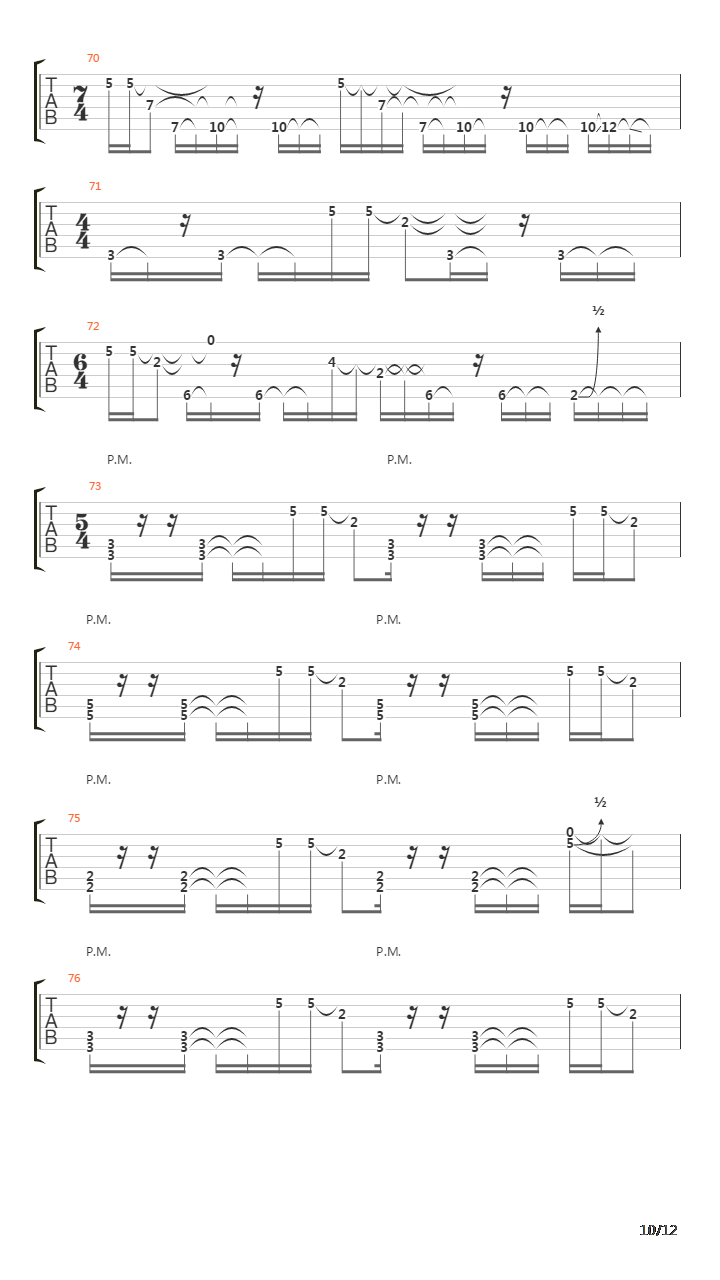 Eden 20吉他谱