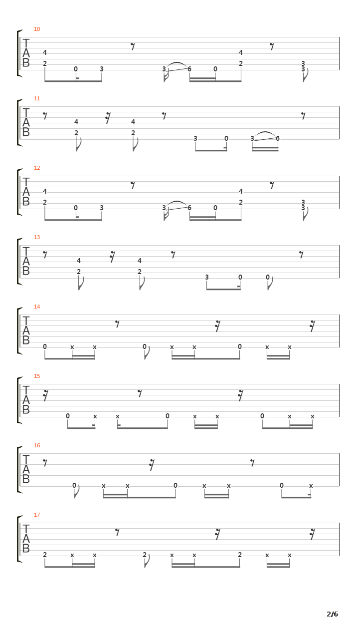 Epiphany吉他谱