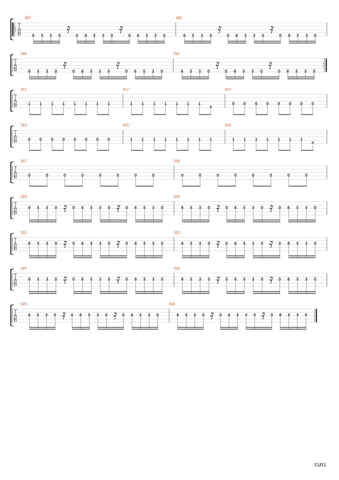 The Beginning吉他谱