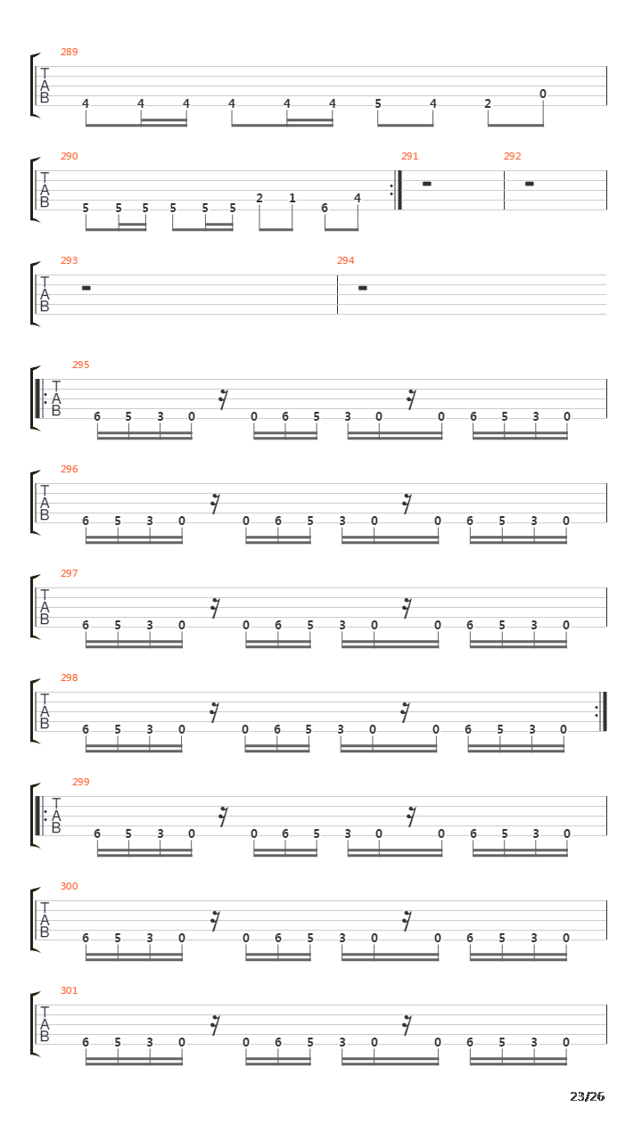The Beginning吉他谱