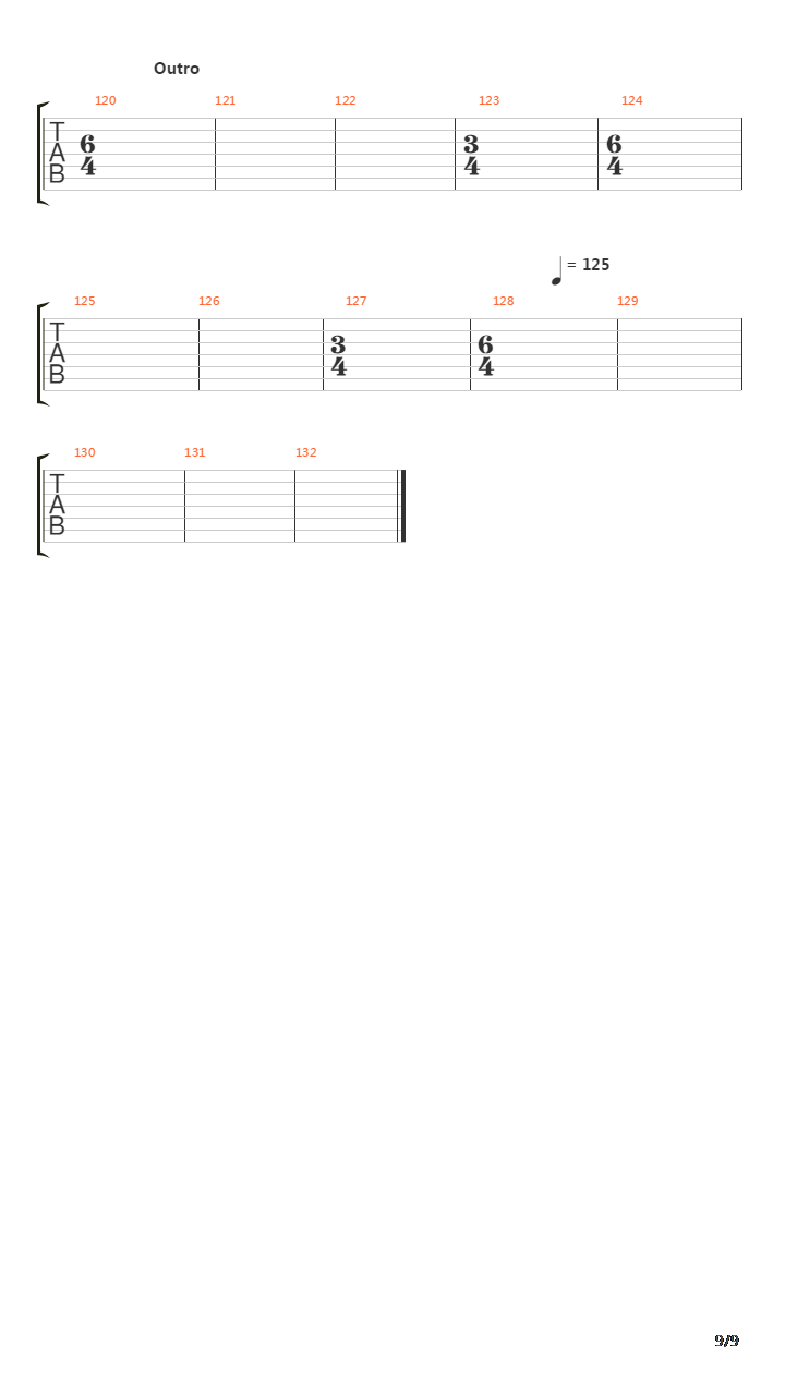 Arms Of The Sea吉他谱