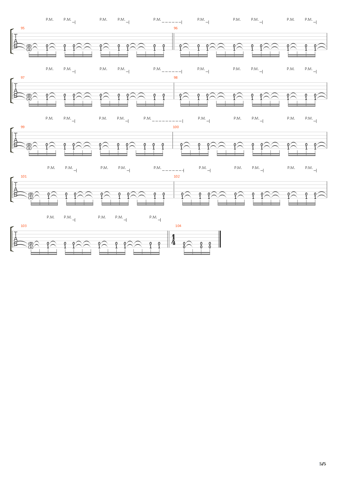 Jfc吉他谱