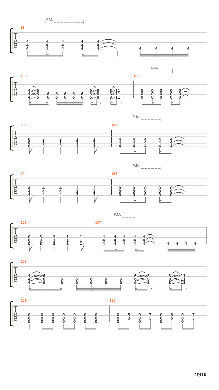 Seaward吉他谱