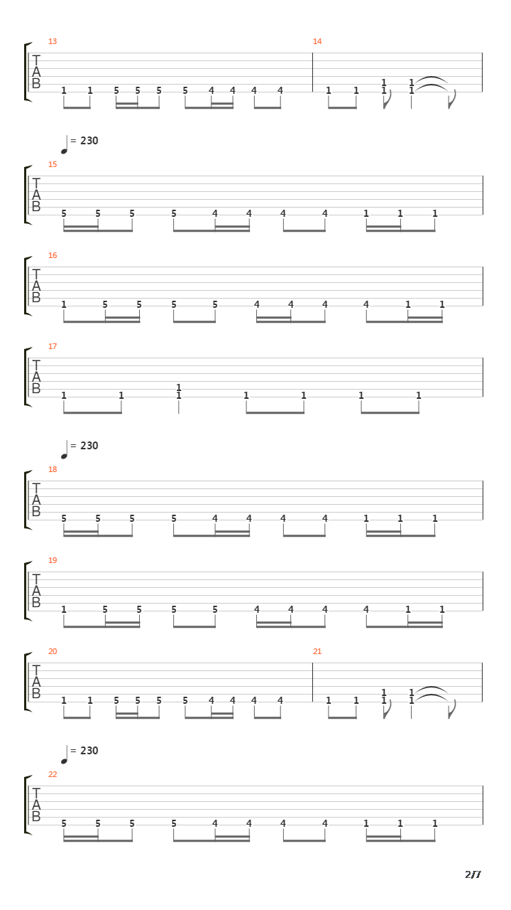 The Combine吉他谱