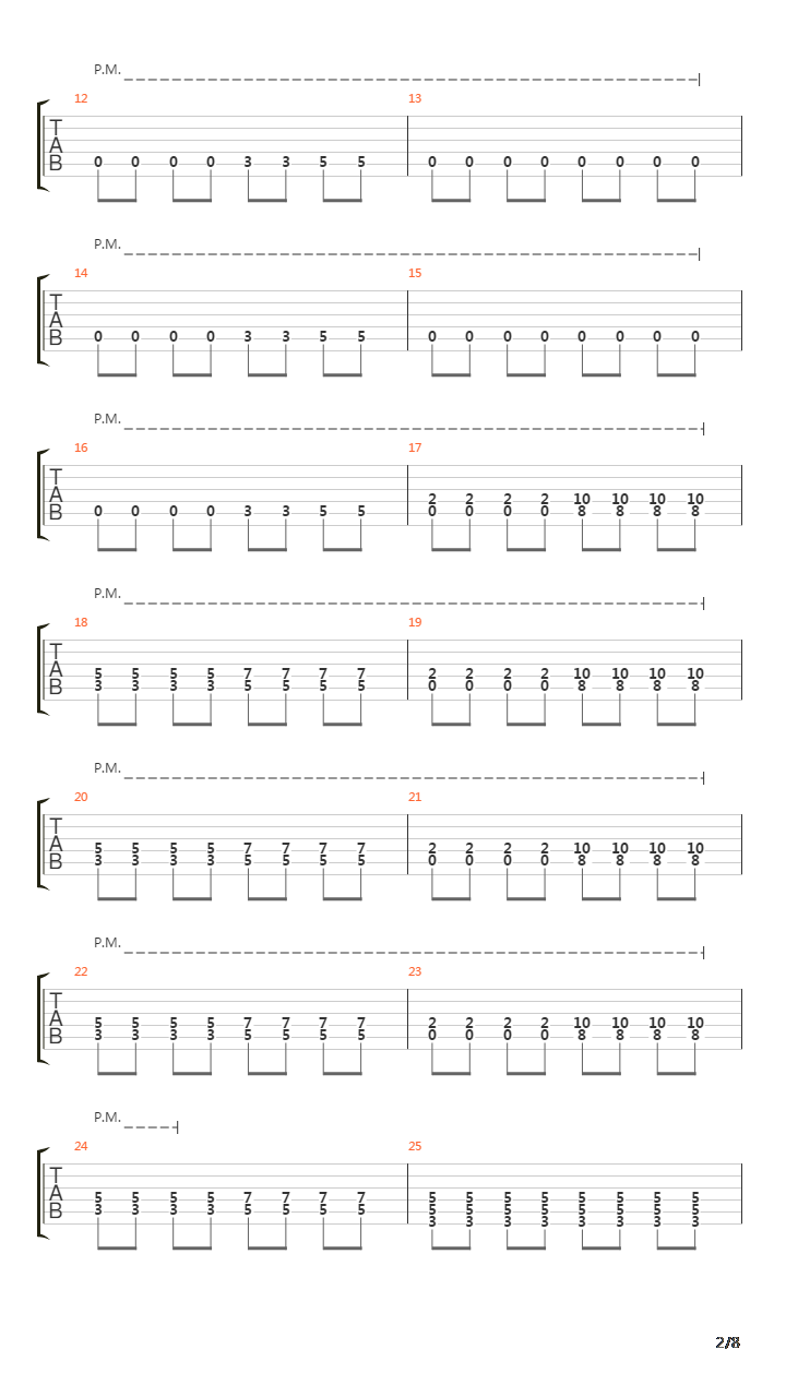 Phrase That Pays吉他谱