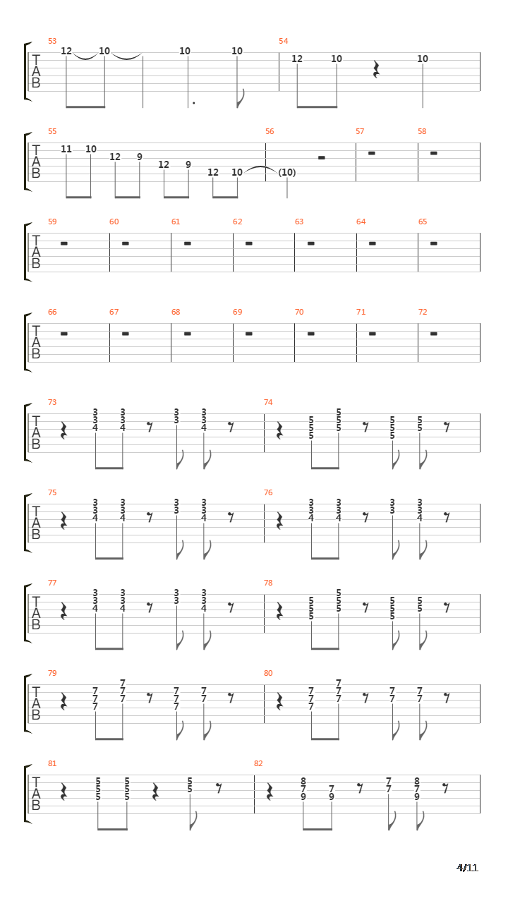 Ramblin Man吉他谱