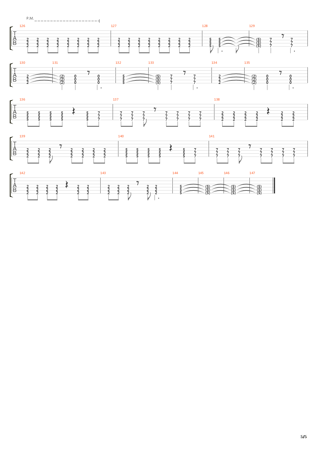 Fruity Lexia吉他谱