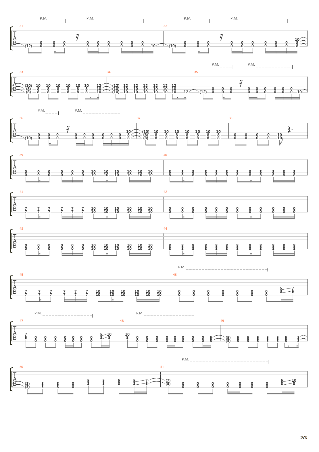 Stairway To Hell吉他谱