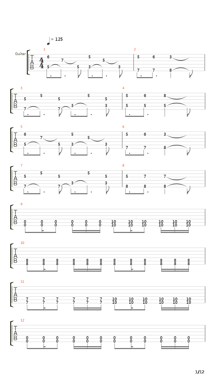 Stairway To Hell吉他谱