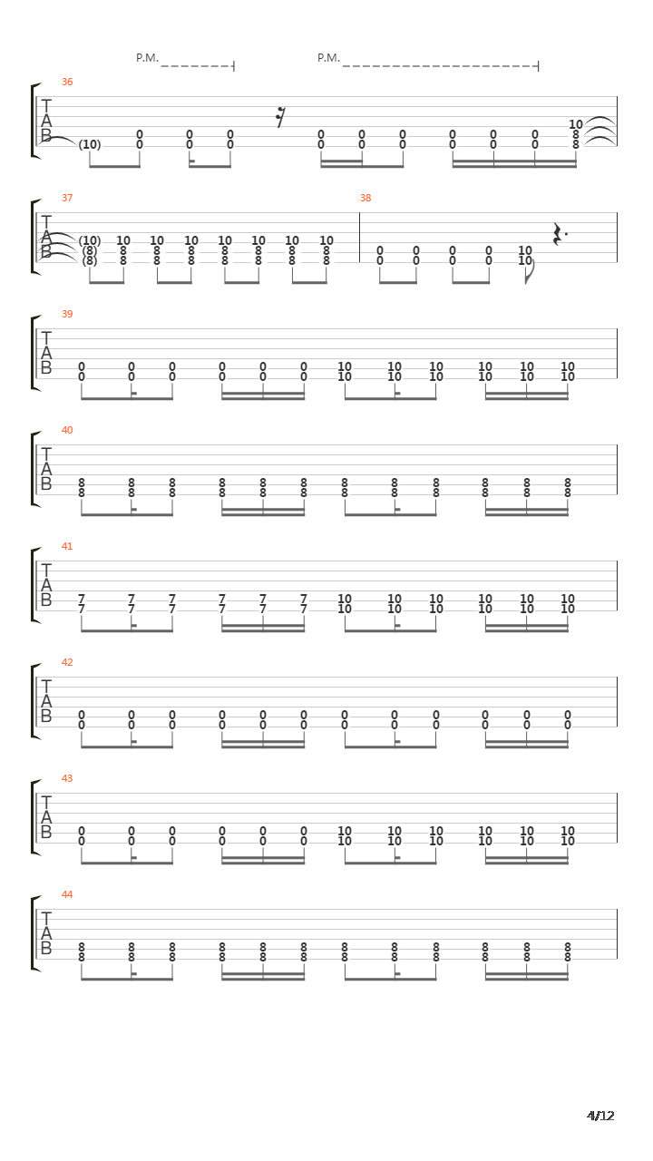 Stairway To Hell吉他谱