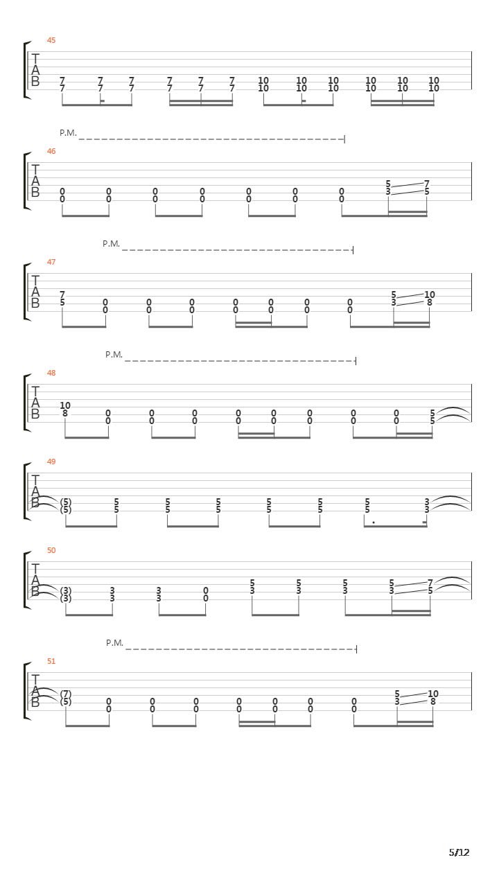 Stairway To Hell吉他谱