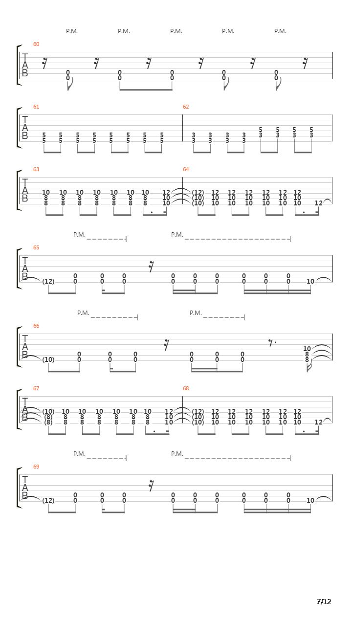 Stairway To Hell吉他谱