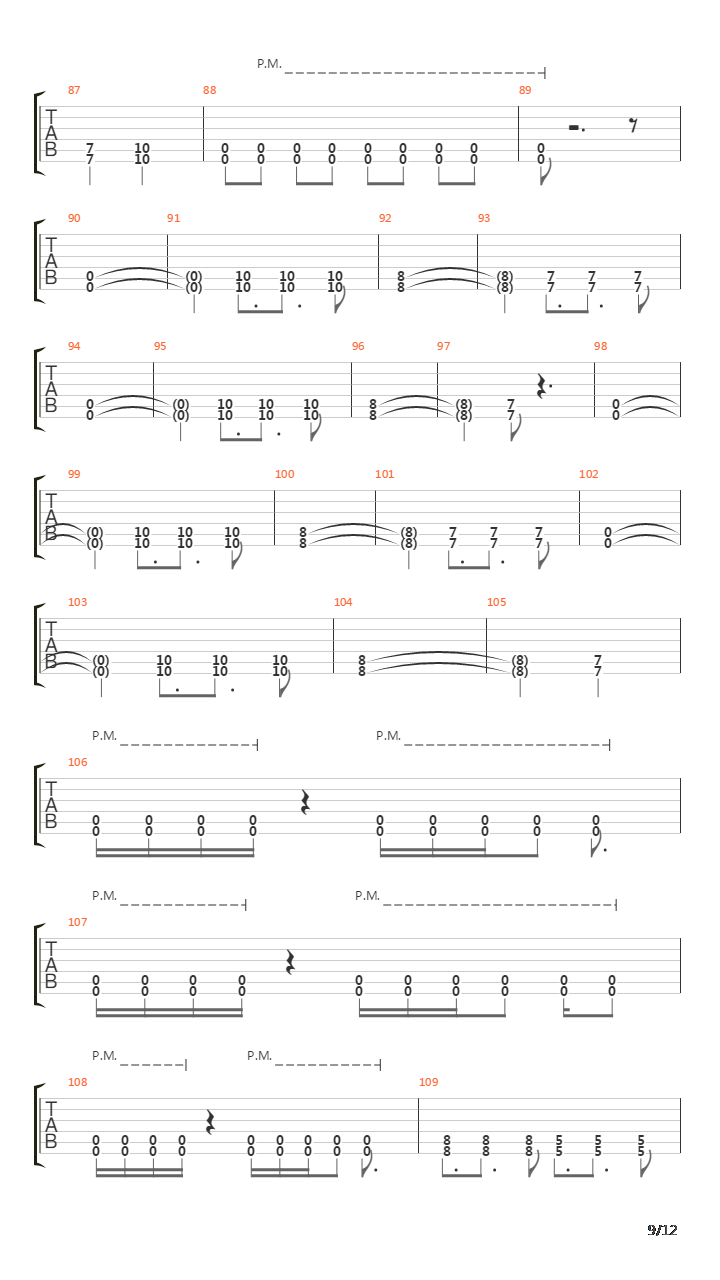 Stairway To Hell吉他谱