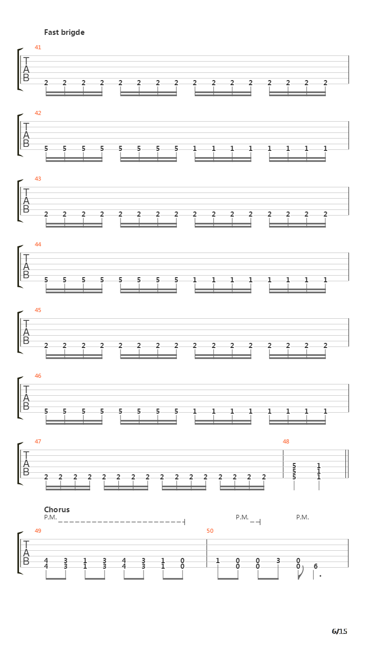 Decay吉他谱