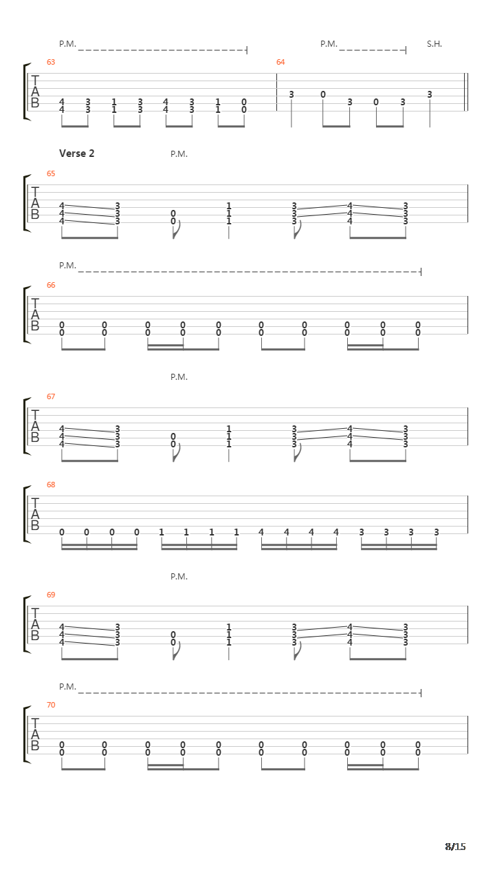 Decay吉他谱