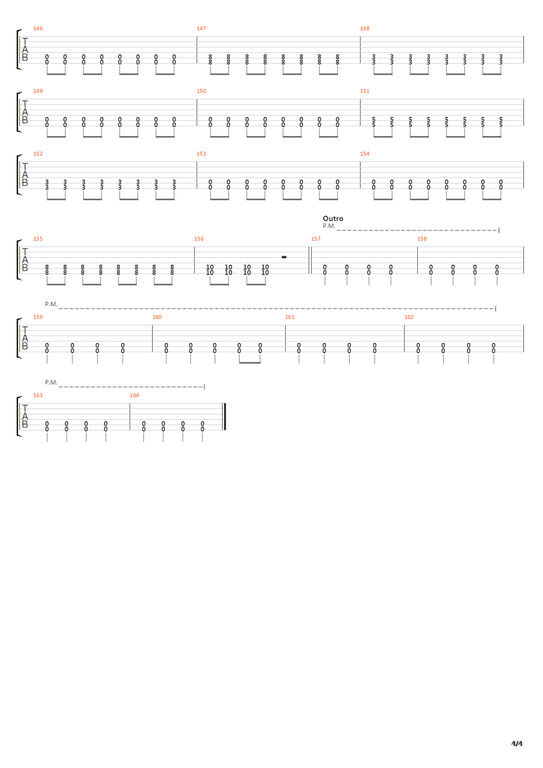 Destroyer吉他谱