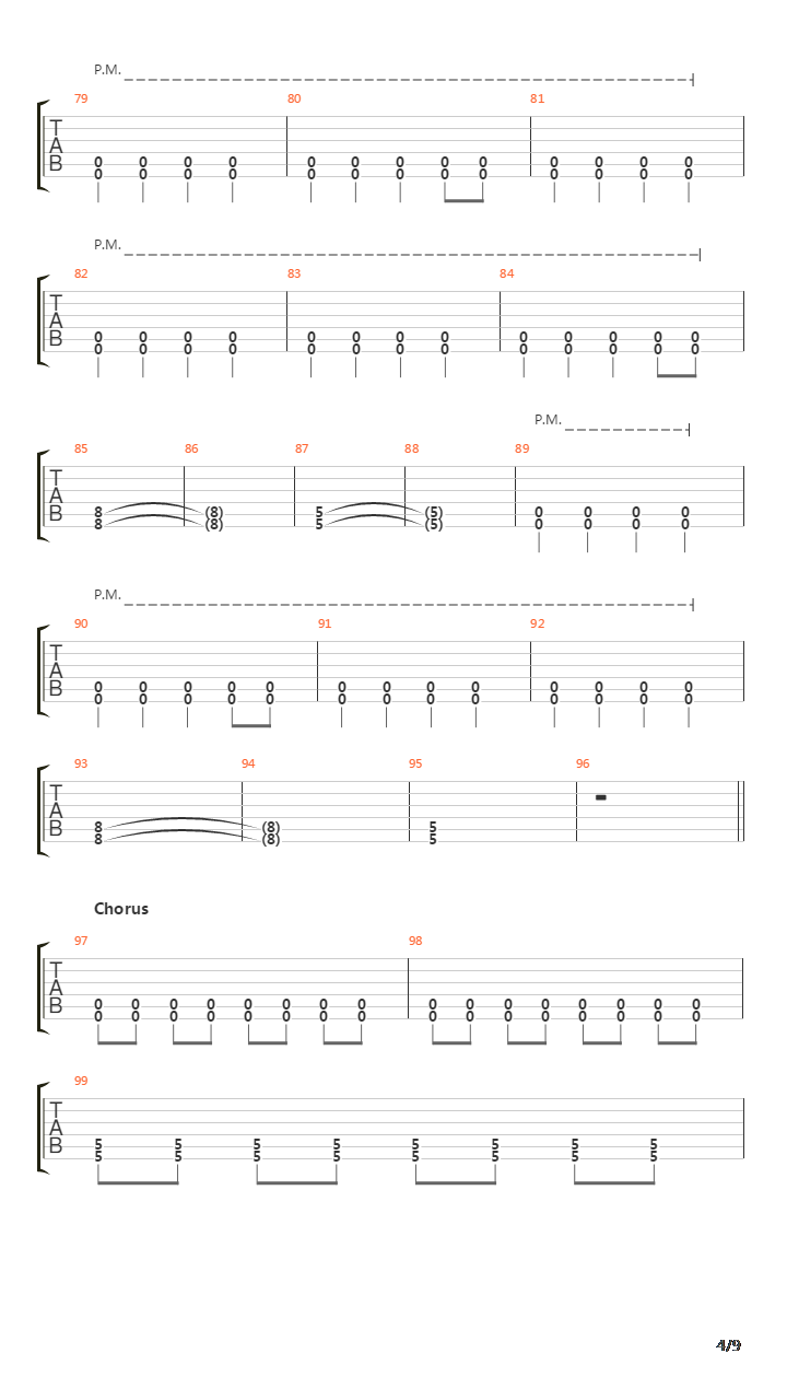 Destroyer吉他谱