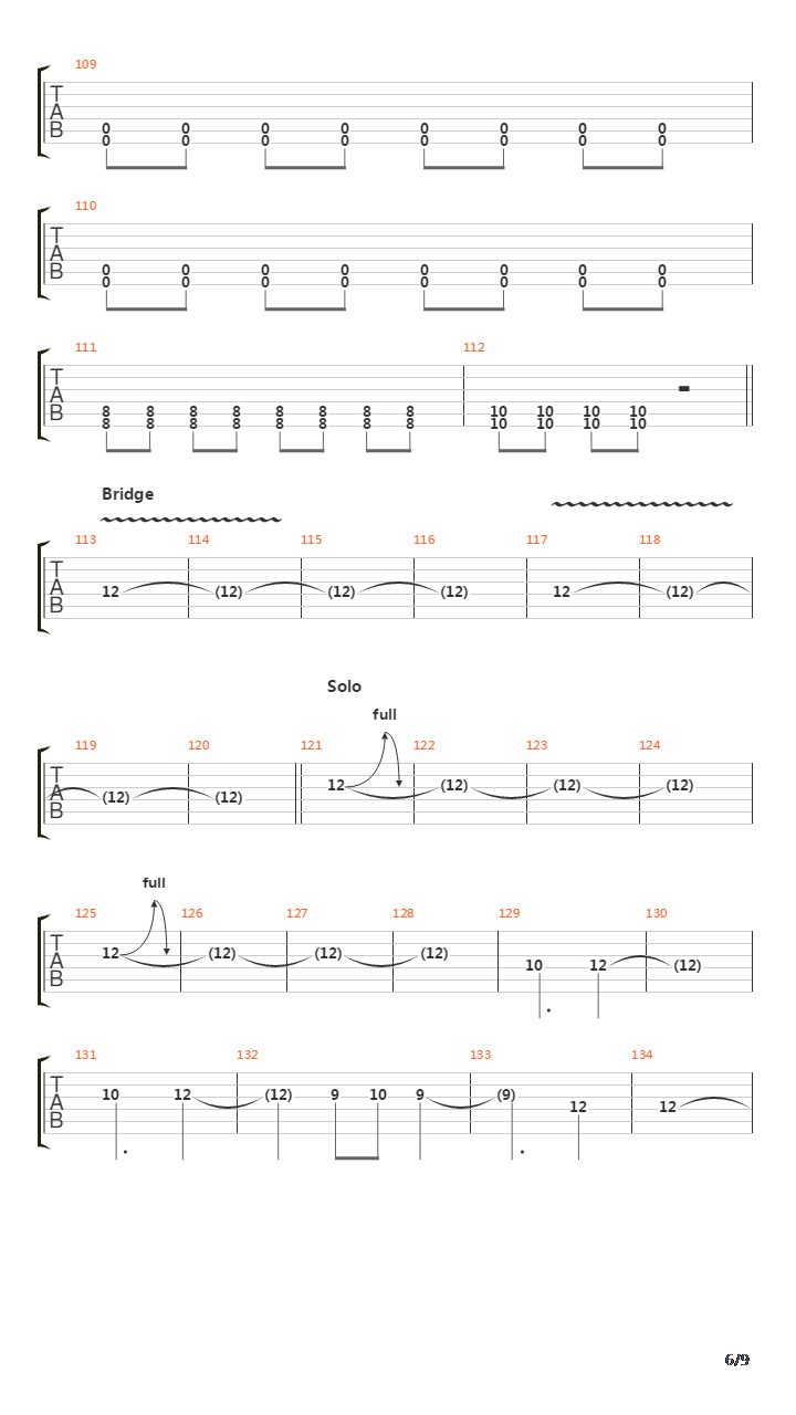 Destroyer吉他谱