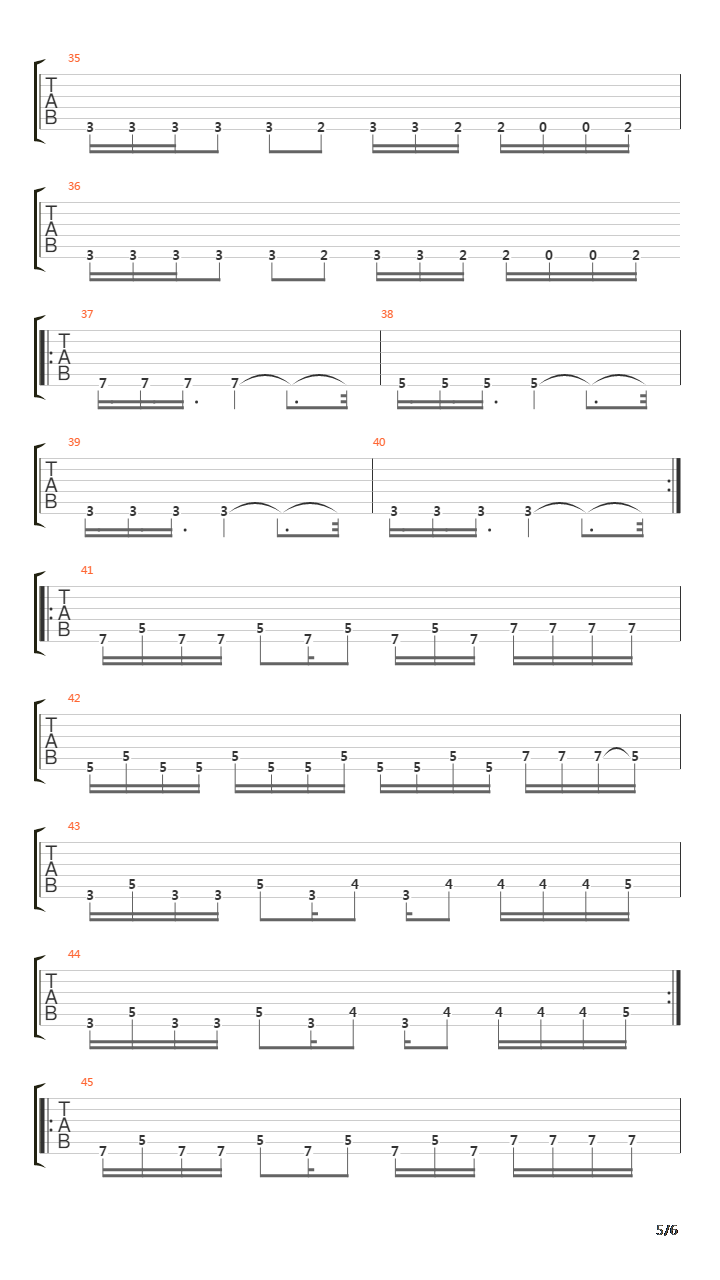 A Song For The Helenas吉他谱