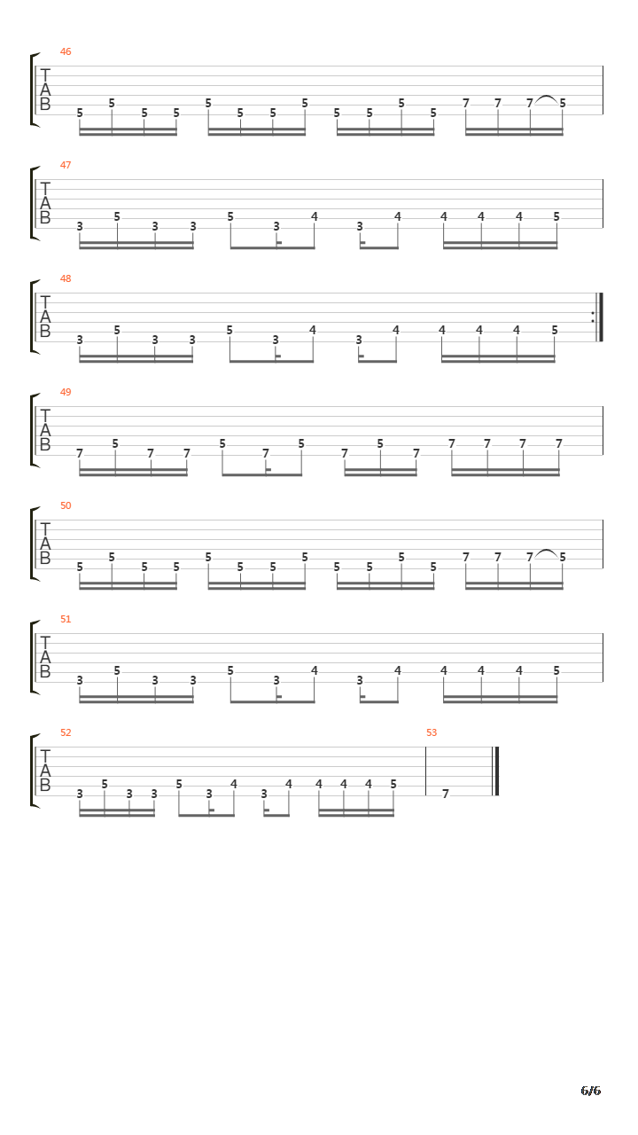 A Song For The Helenas吉他谱