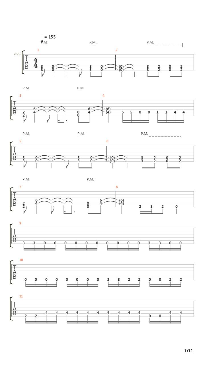 Shroud Of The End吉他谱