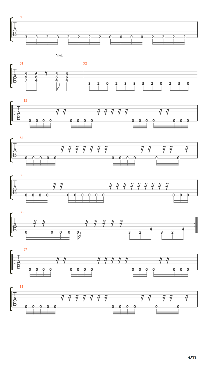 Shroud Of The End吉他谱