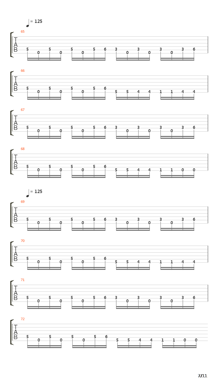 Shroud Of The End吉他谱