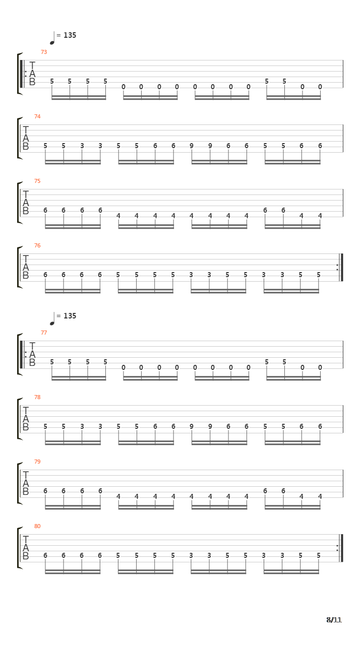 Shroud Of The End吉他谱