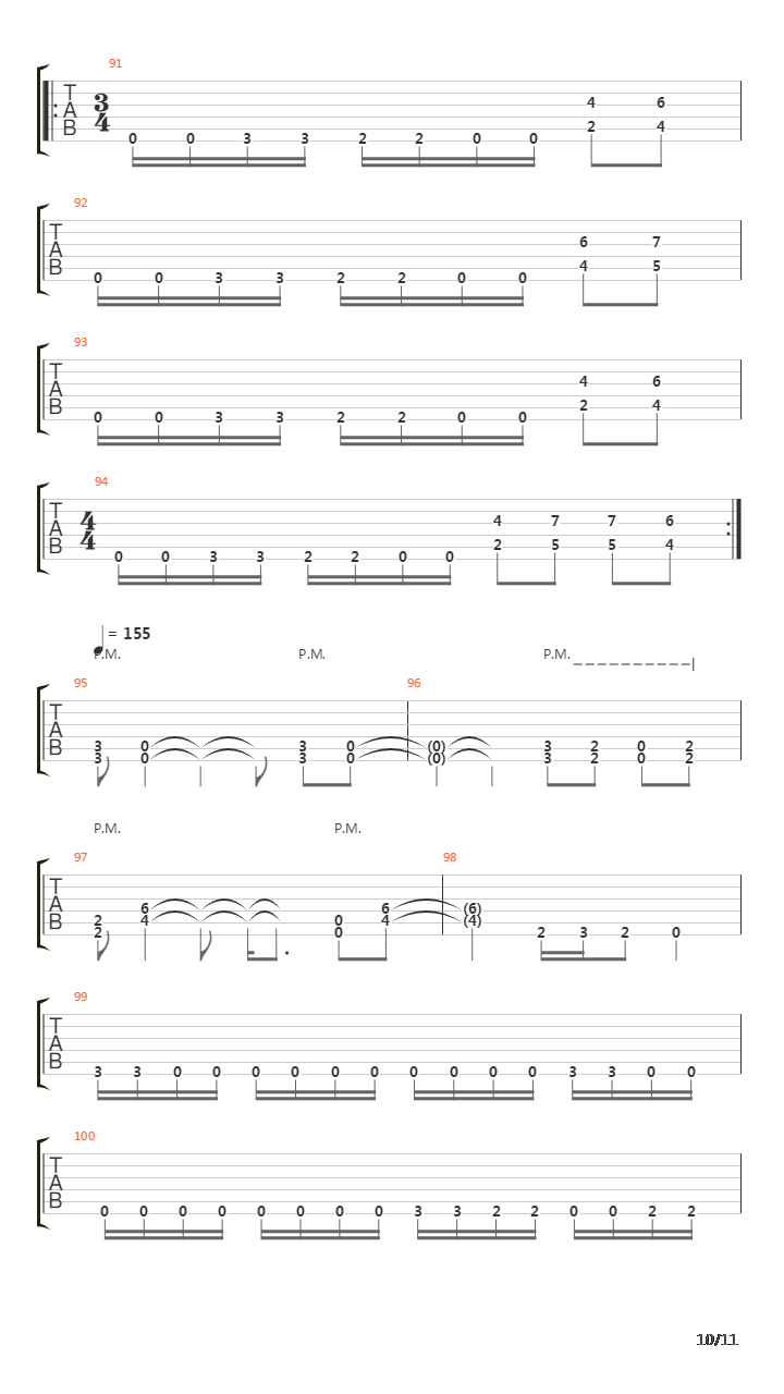 Shroud Of The End吉他谱
