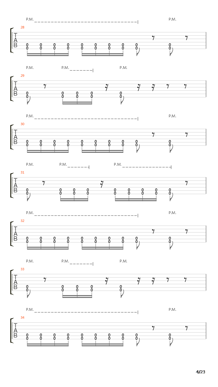 The Hunt吉他谱