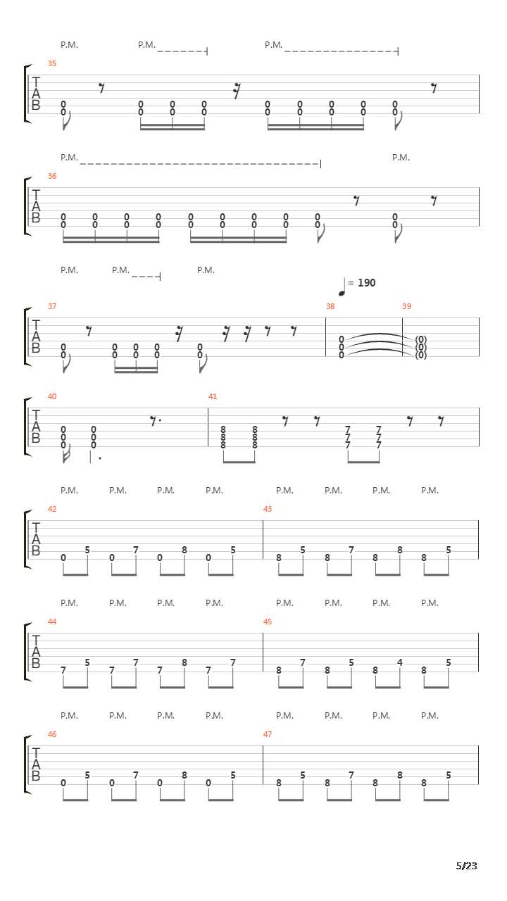 The Hunt吉他谱