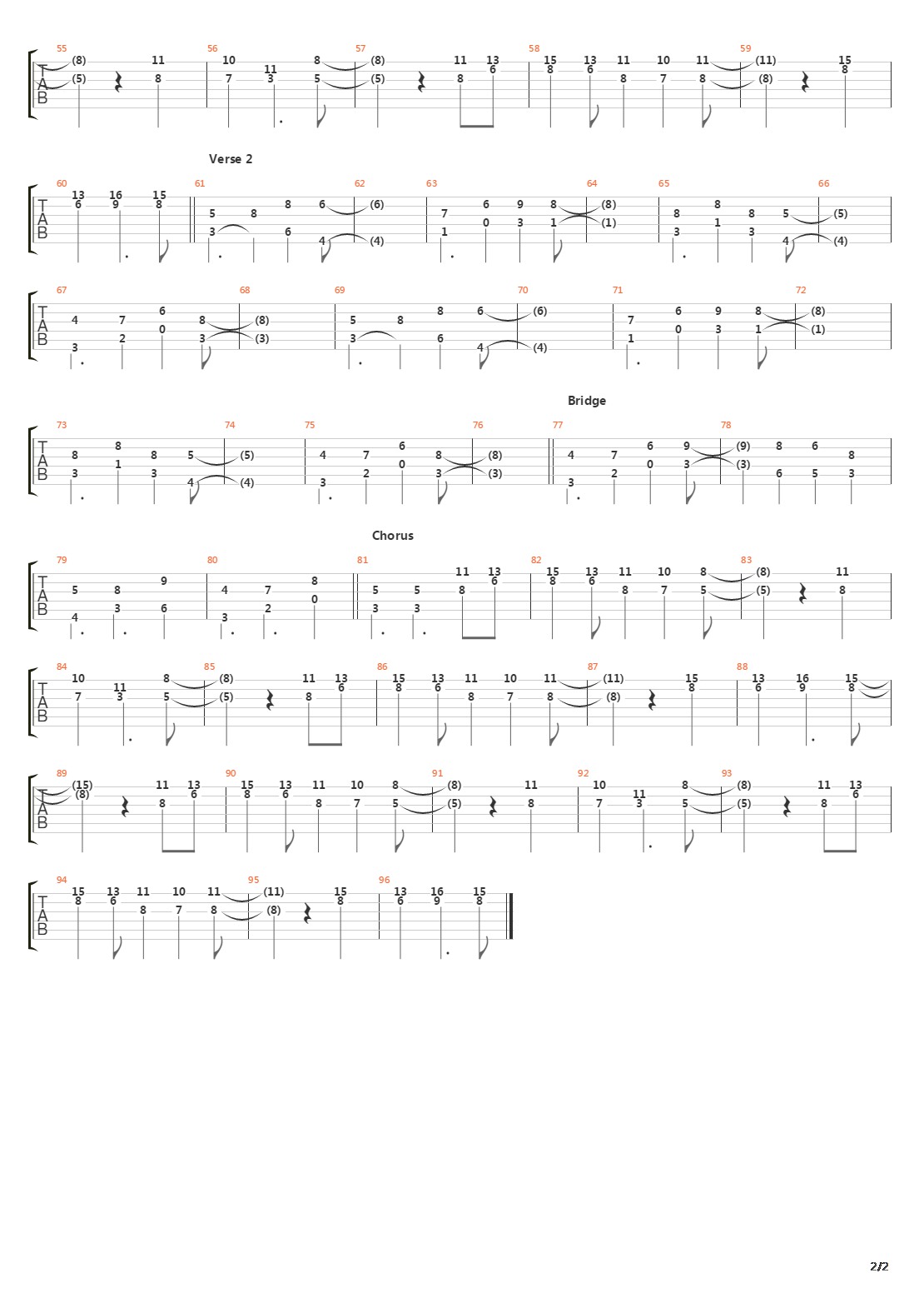 Song For Elias吉他谱