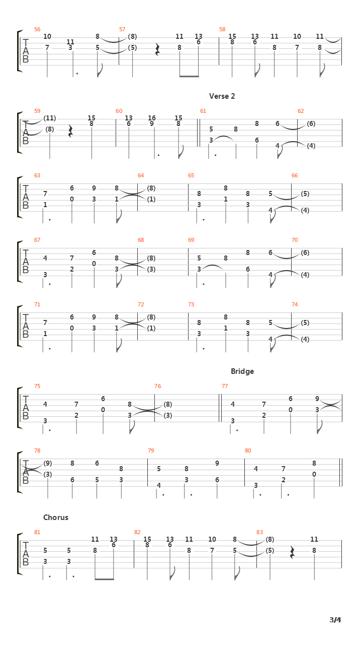 Song For Elias吉他谱