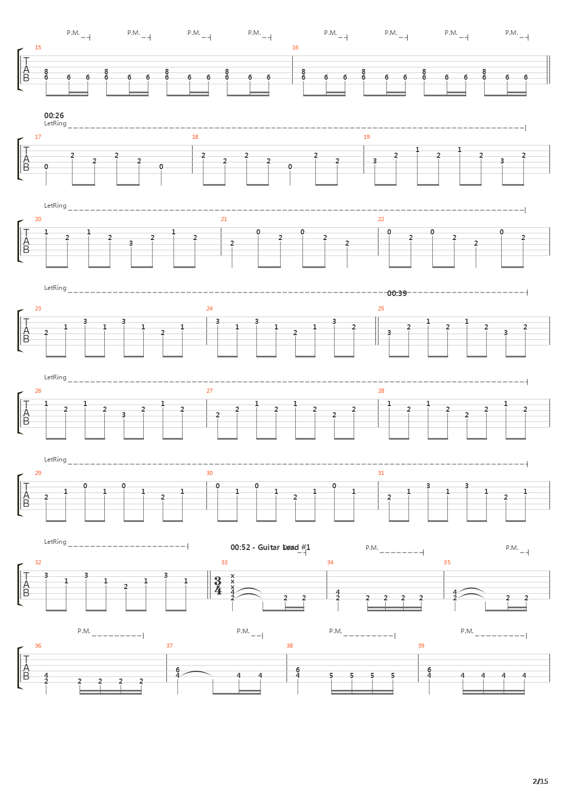 Procession To The Infraworld吉他谱