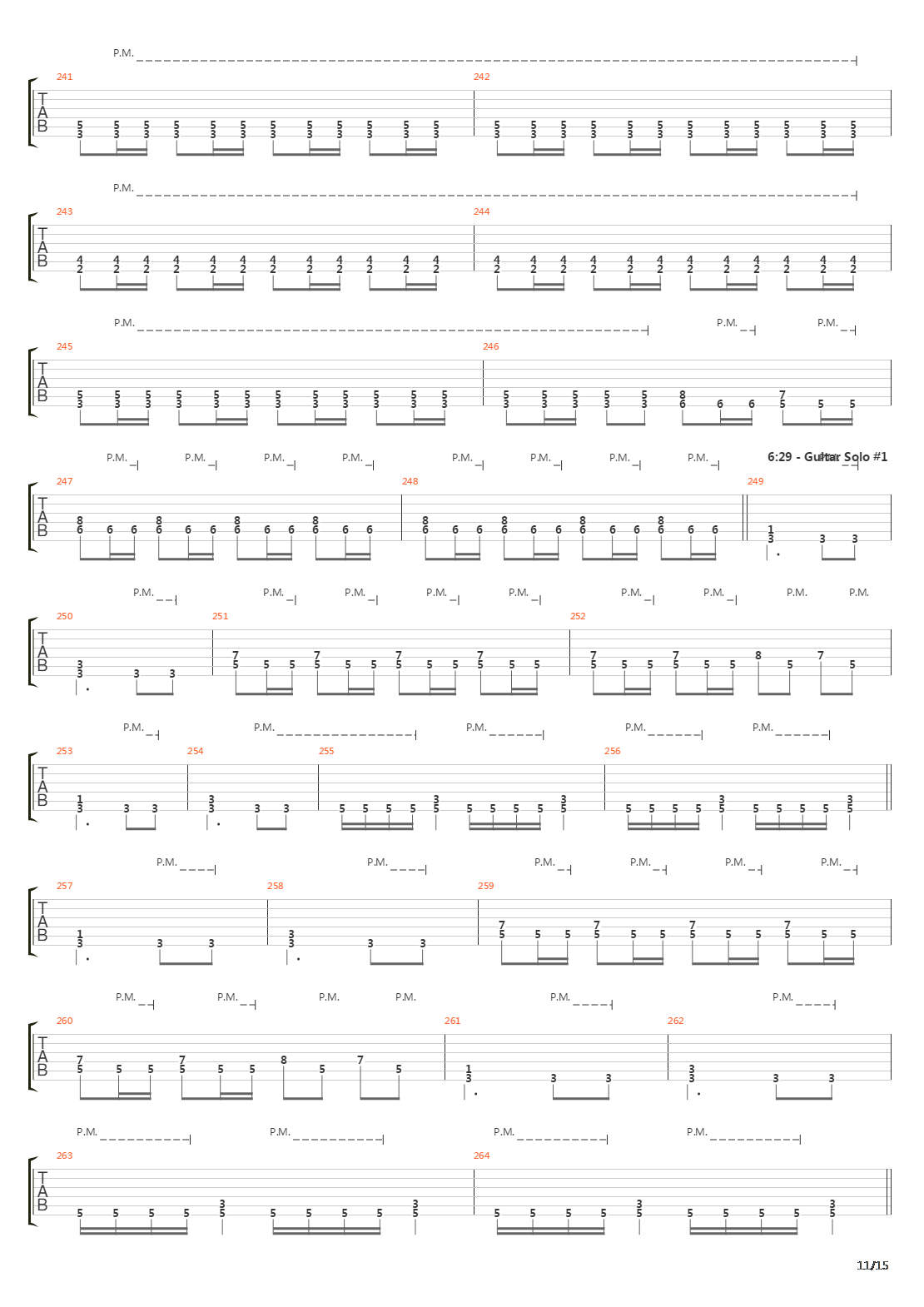 Procession To The Infraworld吉他谱