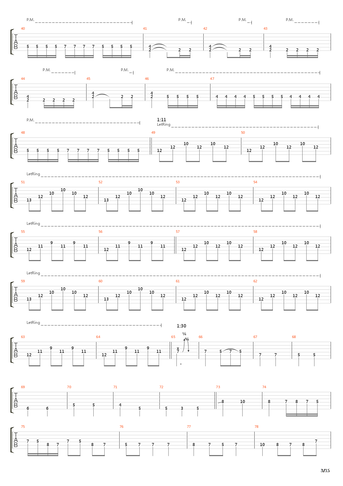 Procession To The Infraworld吉他谱