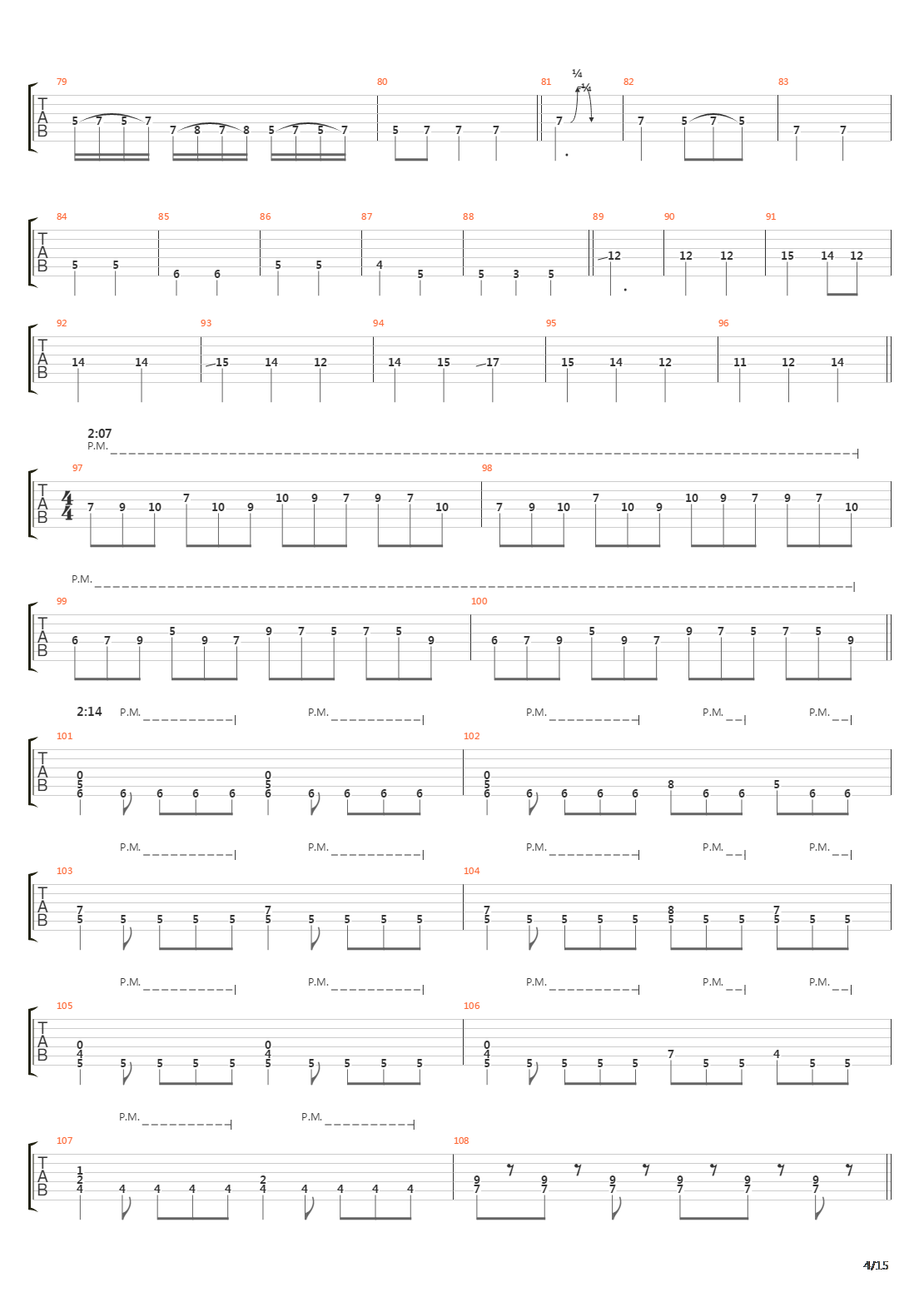 Procession To The Infraworld吉他谱