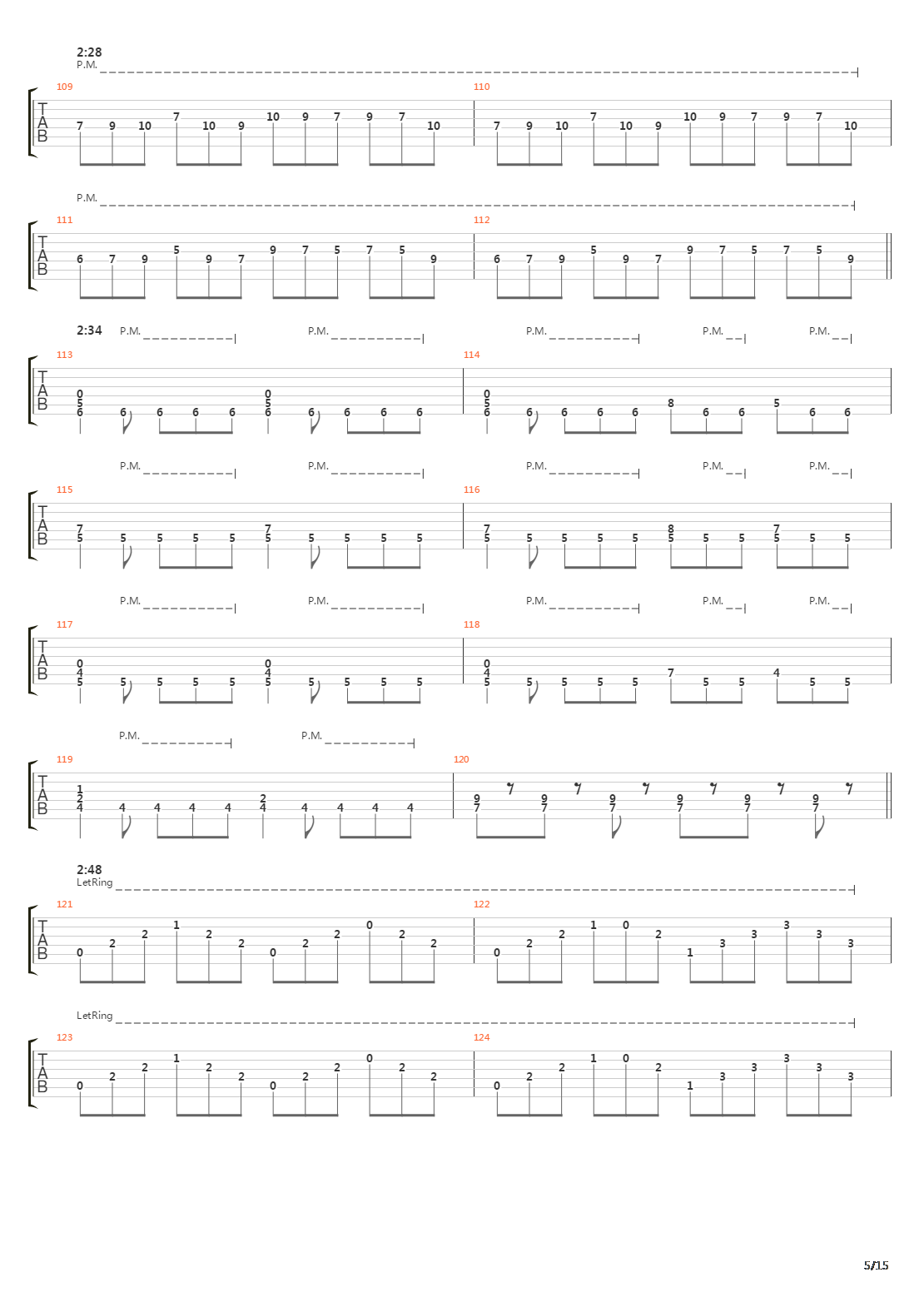 Procession To The Infraworld吉他谱
