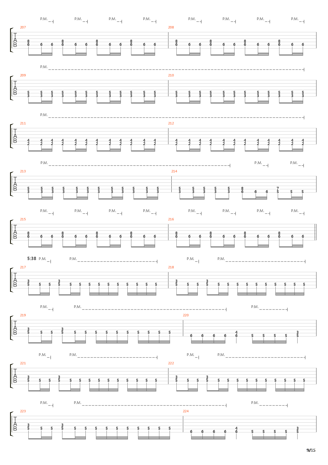 Procession To The Infraworld吉他谱