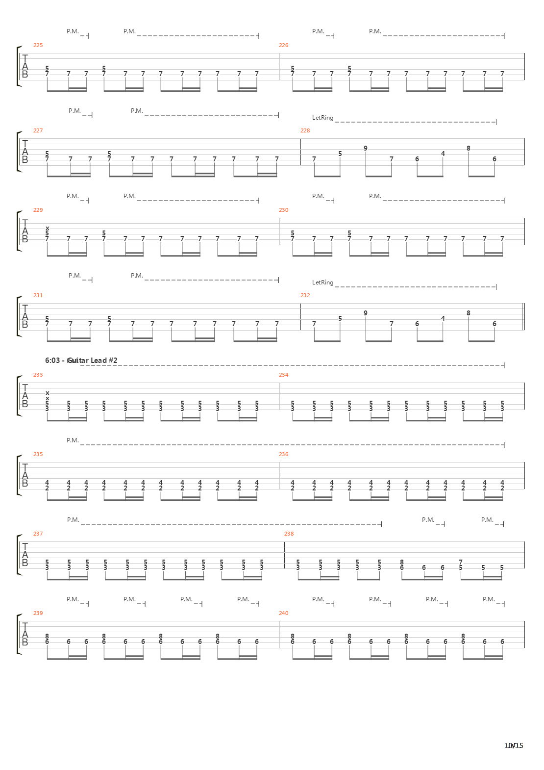 Procession To The Infraworld吉他谱