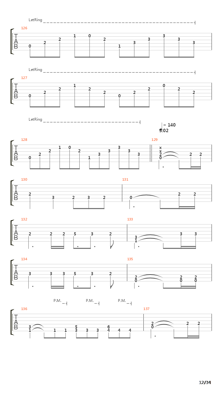 Procession To The Infraworld吉他谱