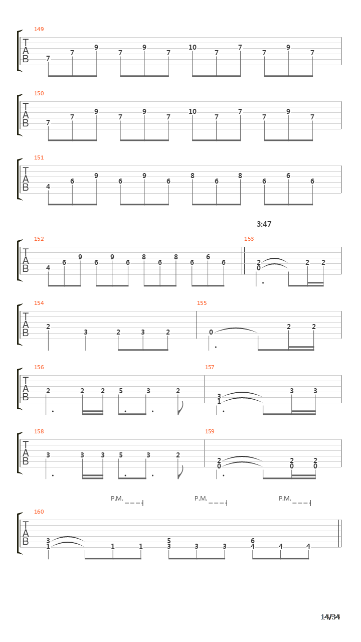 Procession To The Infraworld吉他谱