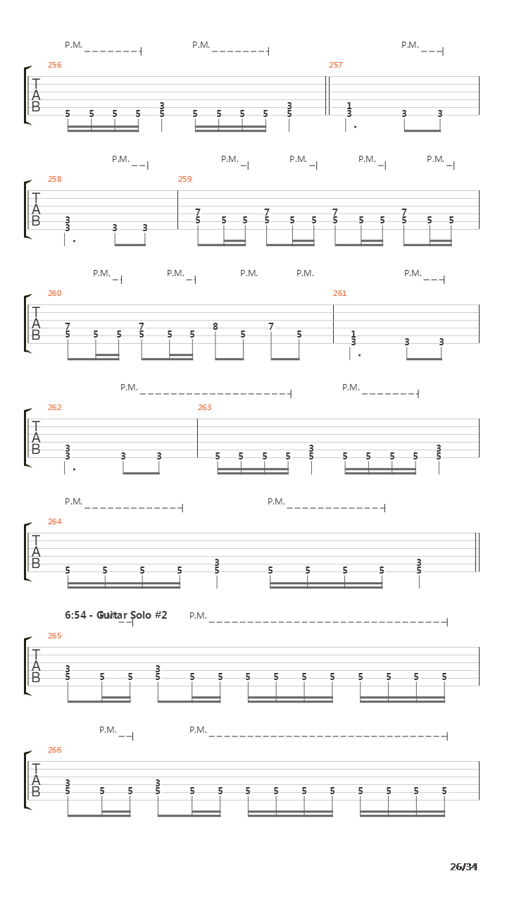 Procession To The Infraworld吉他谱